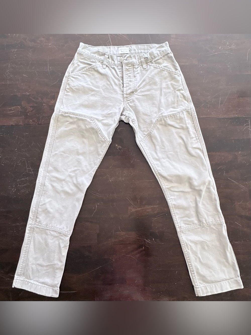 Good Acre x Taylor Stitch Men's Light Gray Work Pants